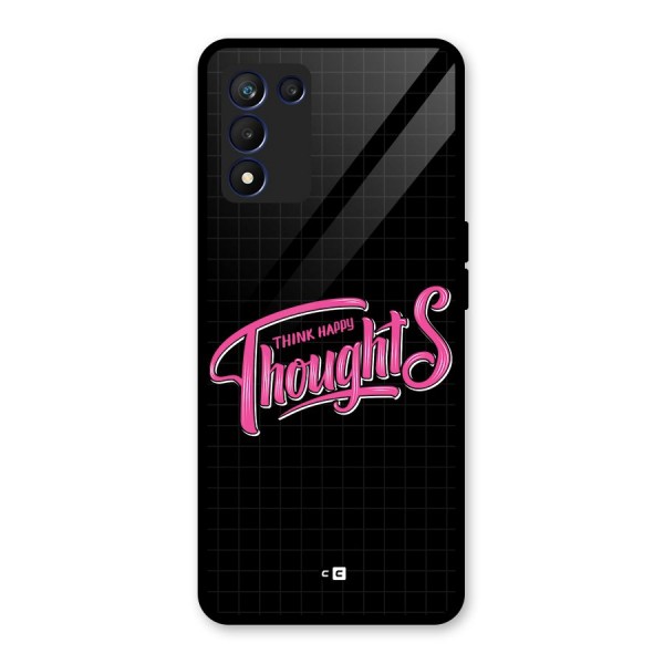 Joyful Thoughts Glass Back Case for Realme 9 5G Speed