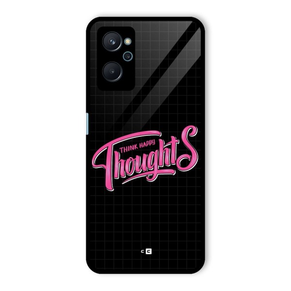 Joyful Thoughts Glass Back Case for Realme 9i