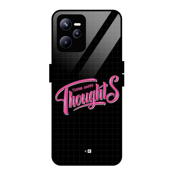 Joyful Thoughts Glass Back Case for Realme C35