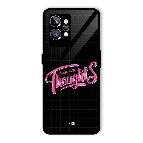 Joyful Thoughts Glass Back Case for Realme GT2 Pro