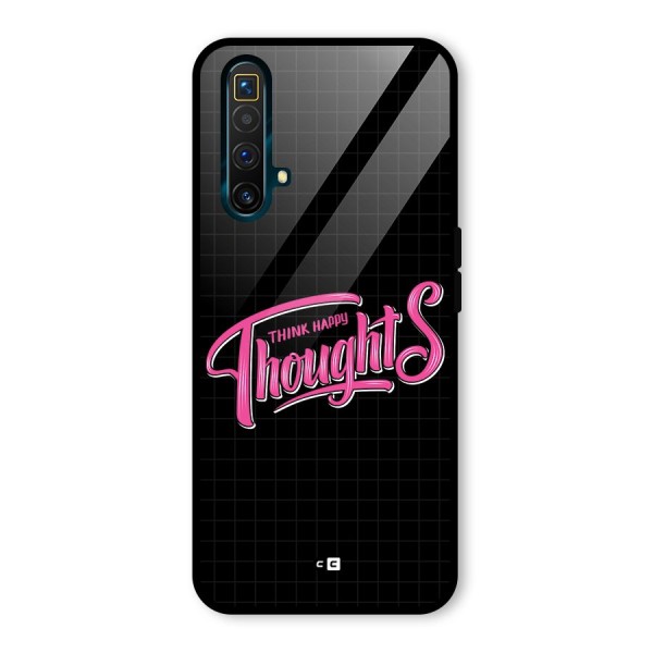 Joyful Thoughts Glass Back Case for Realme X3 SuperZoom