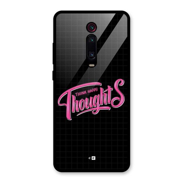 Joyful Thoughts Glass Back Case for Redmi K20