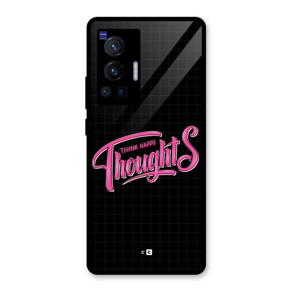 Joyful Thoughts Glass Back Case for Vivo X70 Pro