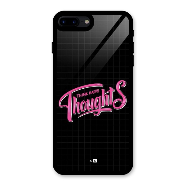 Joyful Thoughts Glass Back Case for iPhone 7 Plus