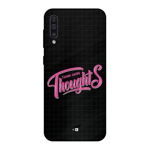 Joyful Thoughts Metal Back Case for Galaxy A50