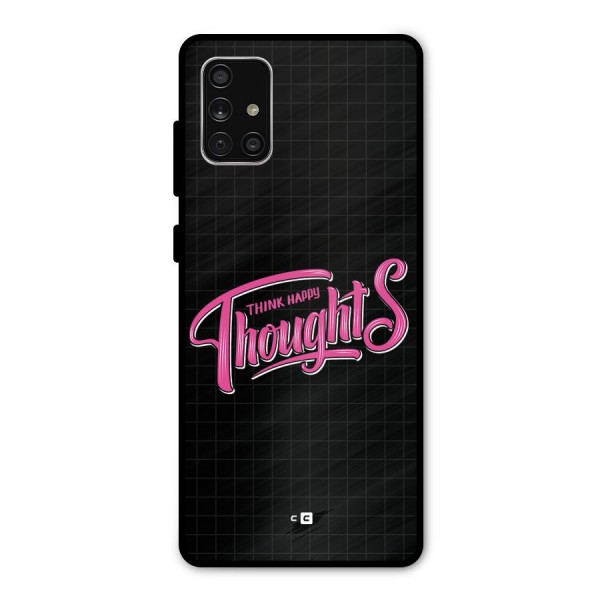 Joyful Thoughts Metal Back Case for Galaxy A71