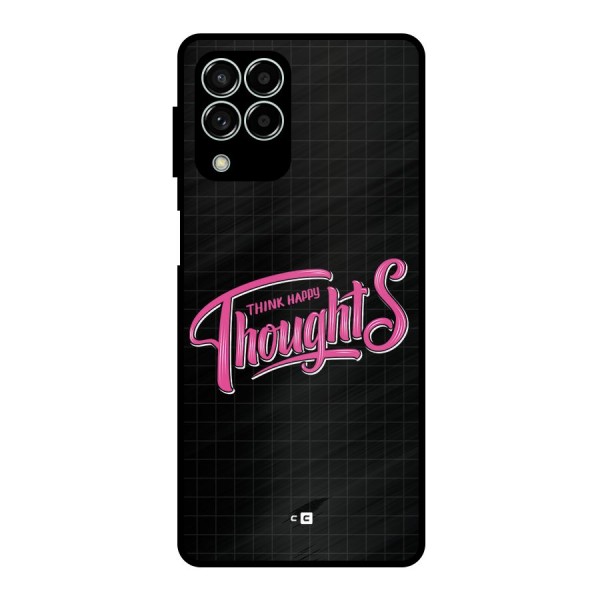 Joyful Thoughts Metal Back Case for Galaxy M33