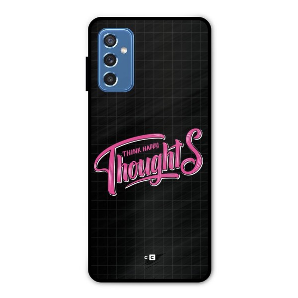 Joyful Thoughts Metal Back Case for Galaxy M52 5G