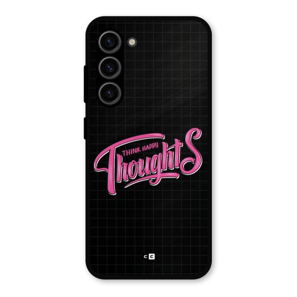 Joyful Thoughts Metal Back Case for Galaxy S23