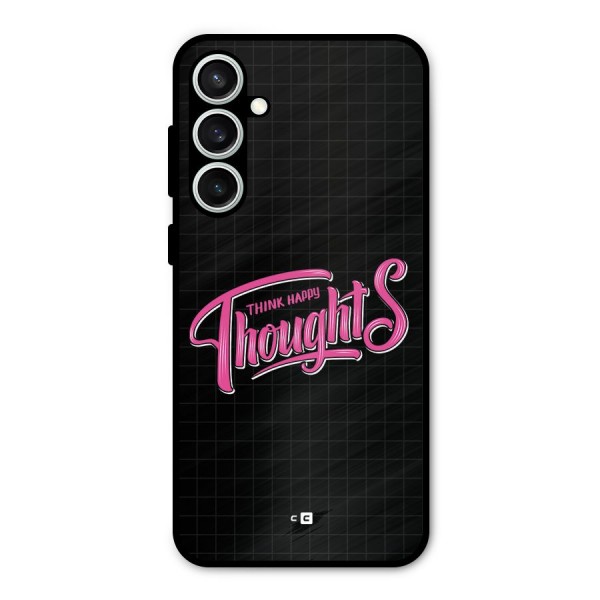 Joyful Thoughts Metal Back Case for Galaxy S23 FE