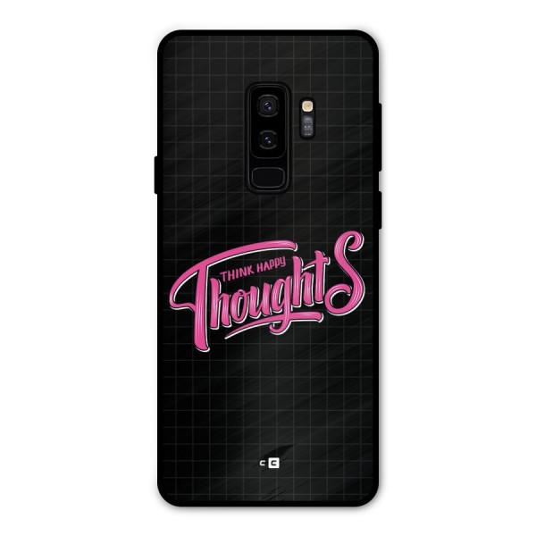 Joyful Thoughts Metal Back Case for Galaxy S9 Plus