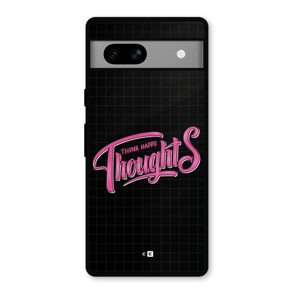 Joyful Thoughts Metal Back Case for Google Pixel 7a