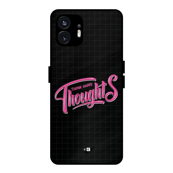 Joyful Thoughts Metal Back Case for Nothing Phone 2