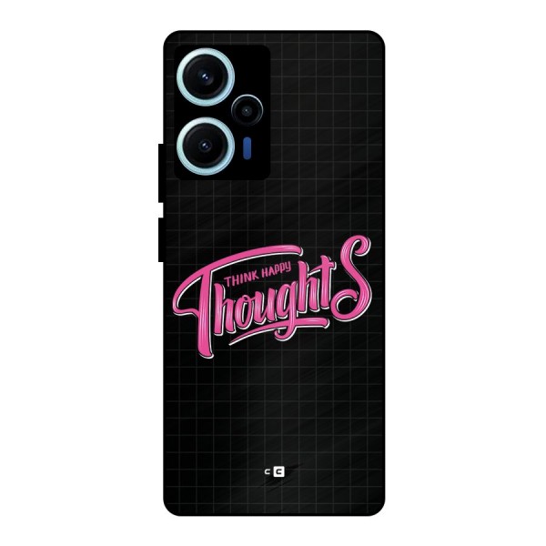 Joyful Thoughts Metal Back Case for Poco F5