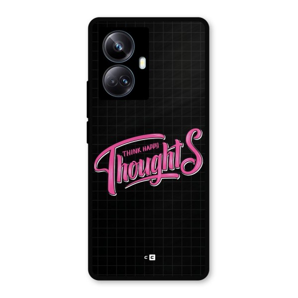 Joyful Thoughts Metal Back Case for Realme 10 Pro Plus