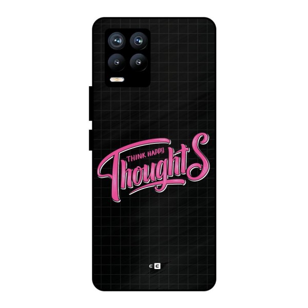 Joyful Thoughts Metal Back Case for Realme 8