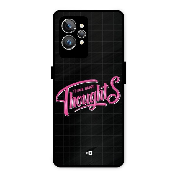 Joyful Thoughts Metal Back Case for Realme GT2 Pro