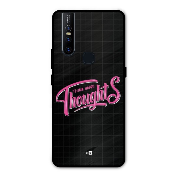 Joyful Thoughts Metal Back Case for Vivo V15