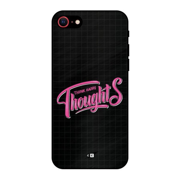 Joyful Thoughts Metal Back Case for iPhone 8