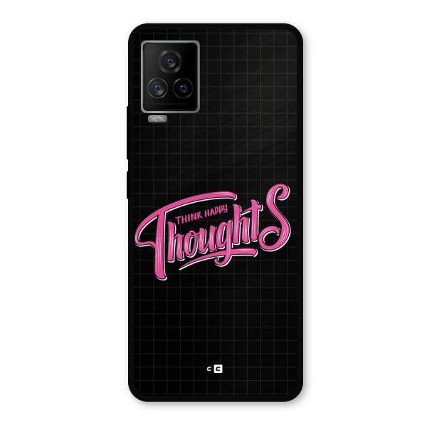 Joyful Thoughts Metal Back Case for iQOO 7 Legend 5G