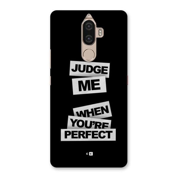 Judge Me When Back Case for Lenovo K8 Note