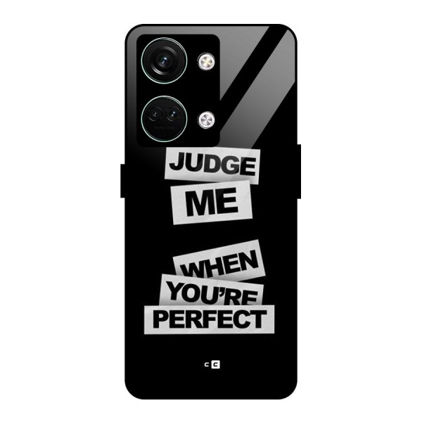 Judge Me When Glass Back Case for Oneplus Nord 3