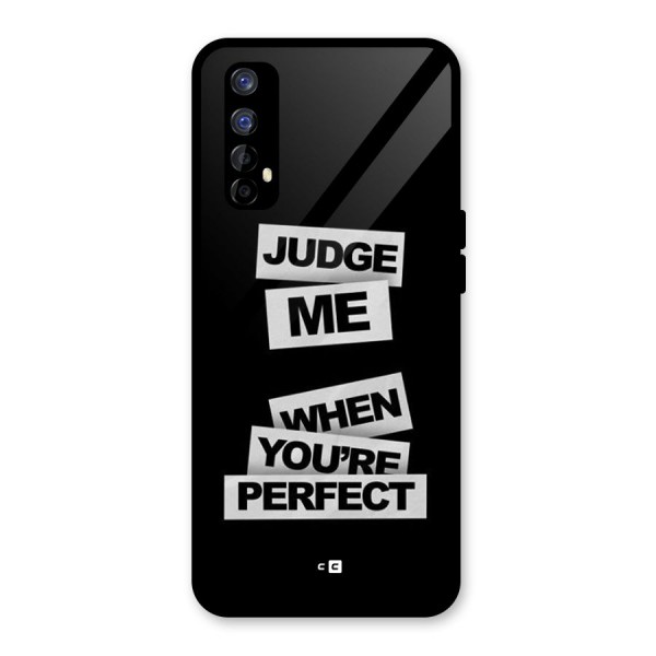 Judge Me When Glass Back Case for Realme 7