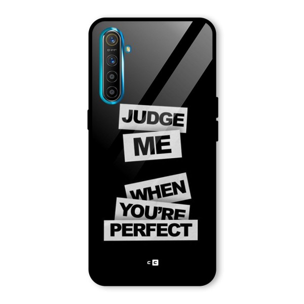 Judge Me When Glass Back Case for Realme X2