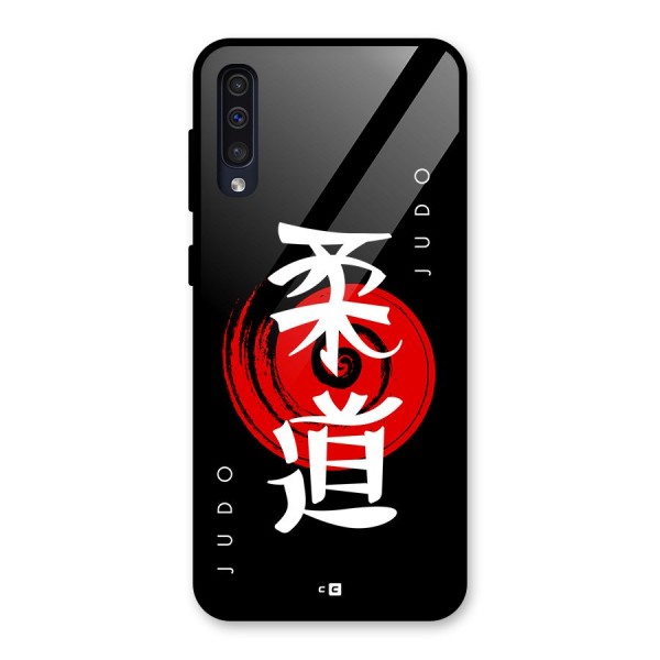 Judo Art Glass Back Case for Galaxy A50