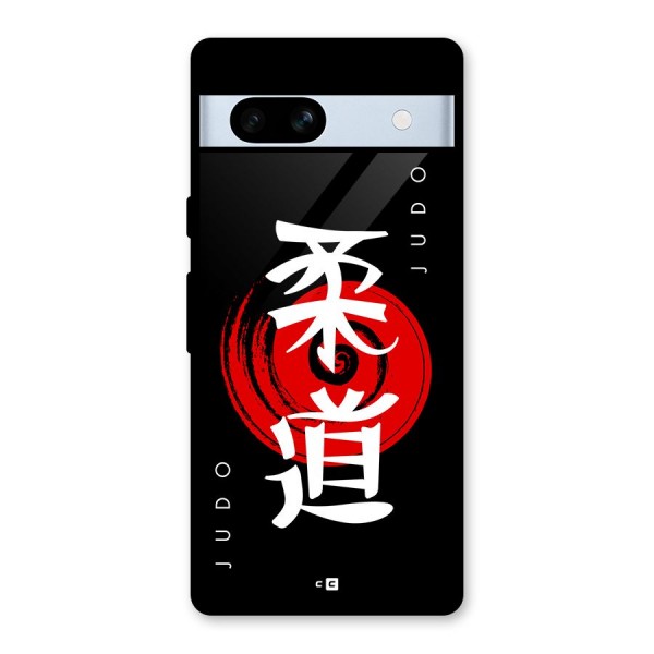 Judo Art Glass Back Case for Google Pixel 7a