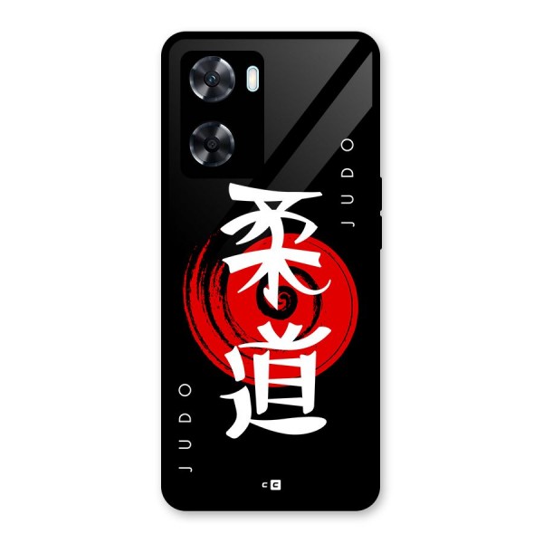 Judo Art Glass Back Case for Oppo A77