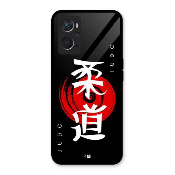 Judo Art Glass Back Case for Oppo K10 4G