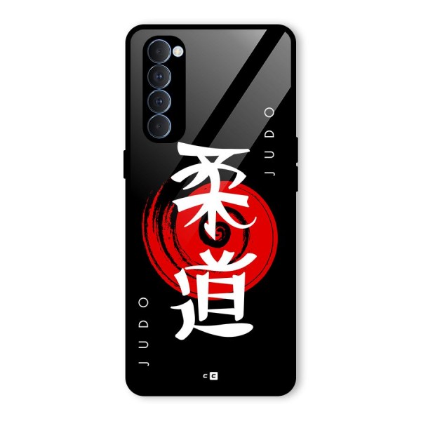 Judo Art Glass Back Case for Oppo Reno4 Pro