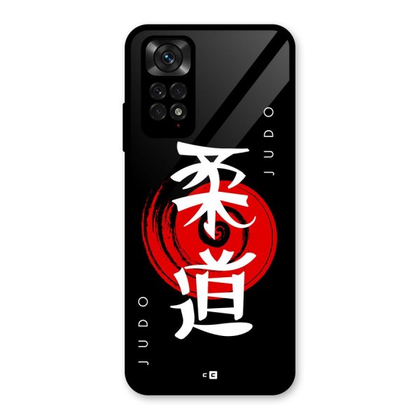 Judo Art Glass Back Case for Redmi Note 11S