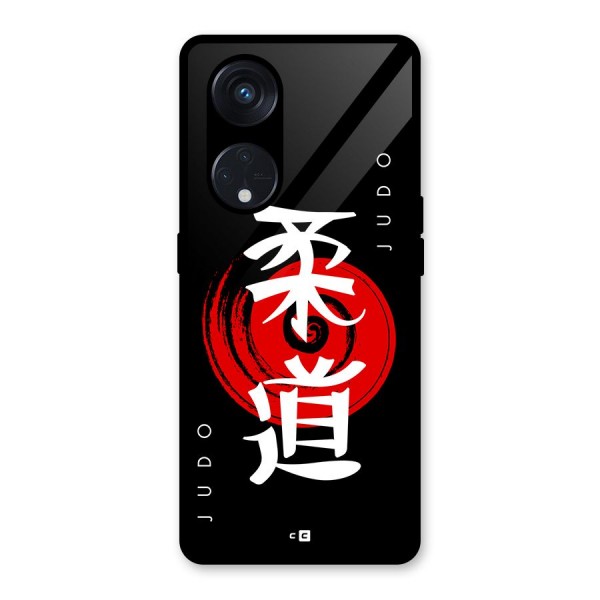 Judo Art Glass Back Case for Reno8 T 5G