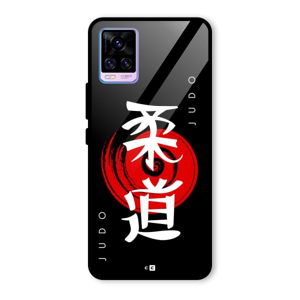 Judo Art Glass Back Case for Vivo V20 Pro