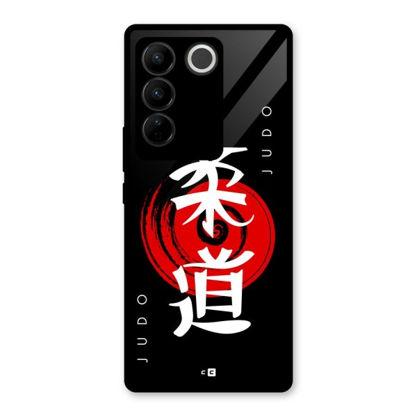 Judo Art Glass Back Case for Vivo V27 Pro