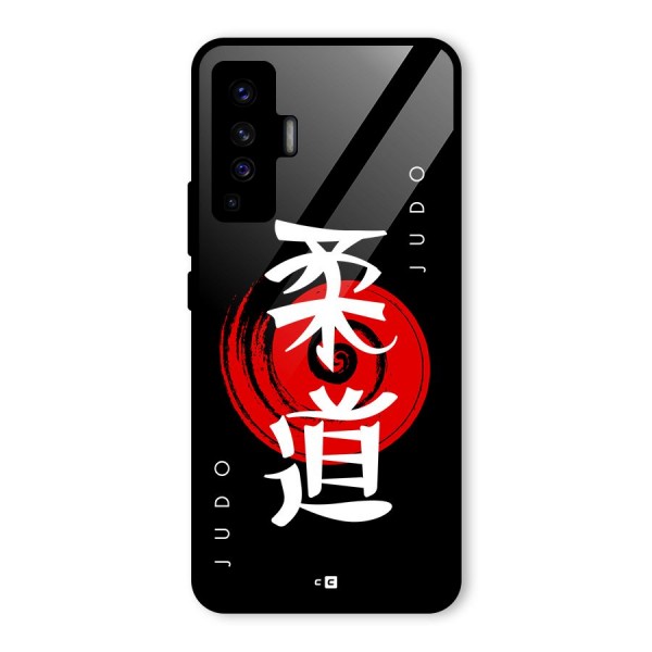 Judo Art Glass Back Case for Vivo X50