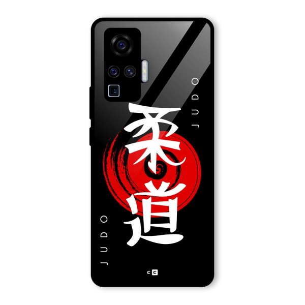 Judo Art Glass Back Case for Vivo X50 Pro