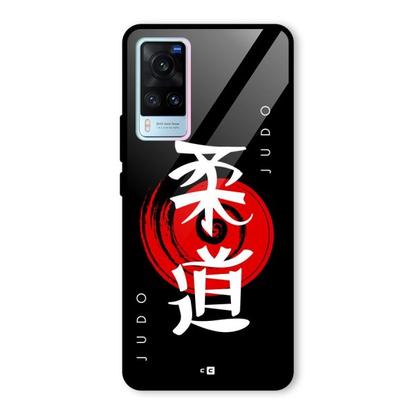 Judo Art Glass Back Case for Vivo X60