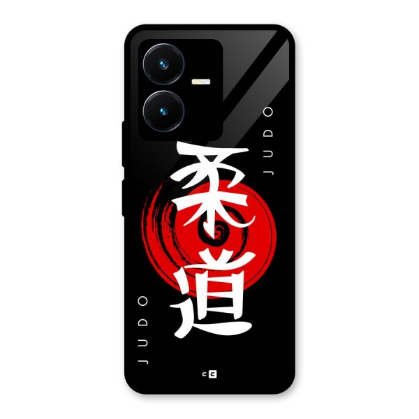 Judo Art Glass Back Case for Vivo Y22