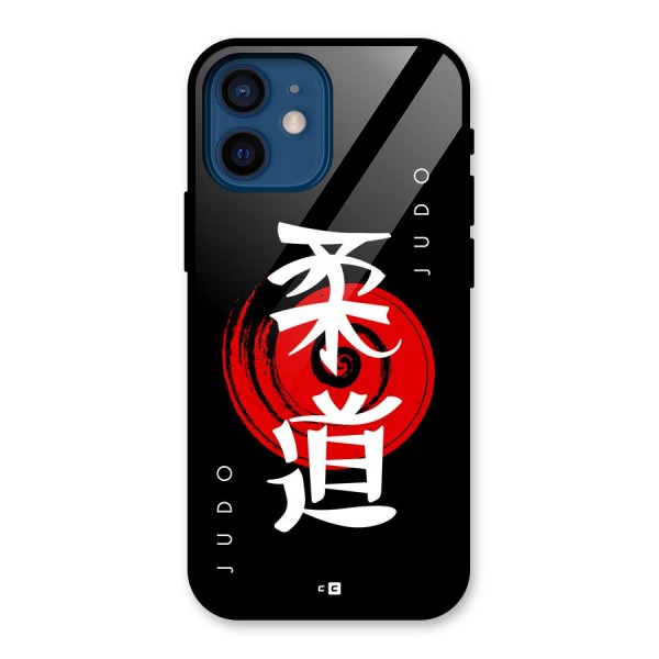 Judo Art Glass Back Case for iPhone 12 Mini