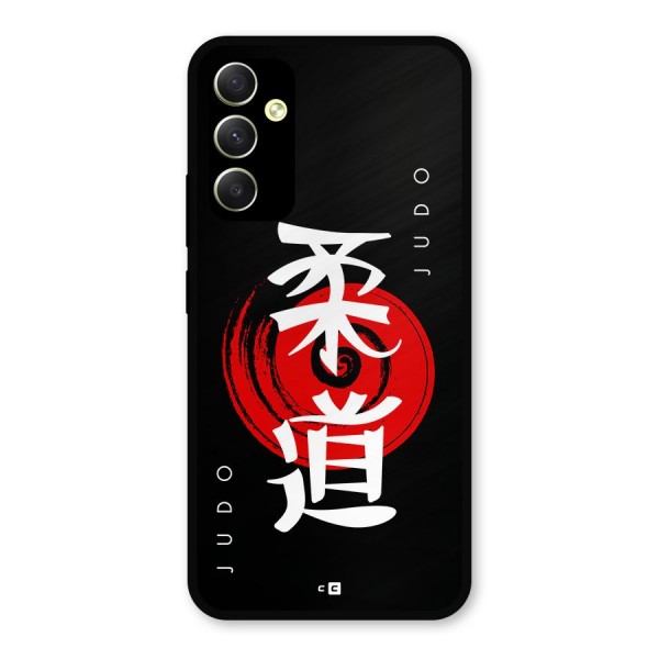 Judo Art Metal Back Case for Galaxy A34