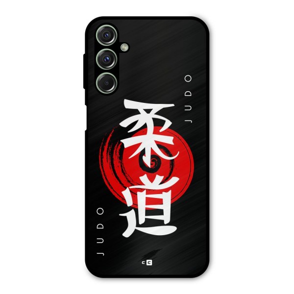 Judo Art Metal Back Case for Galaxy F34