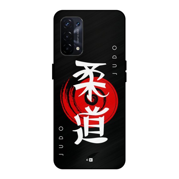 Judo Art Metal Back Case for Oppo A74 5G