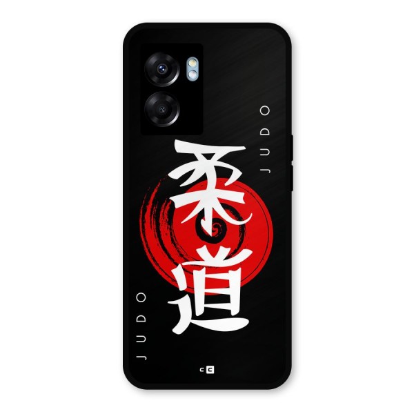 Judo Art Metal Back Case for Oppo K10 (5G)