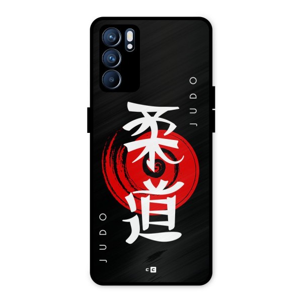 Judo Art Metal Back Case for Oppo Reno6 5G