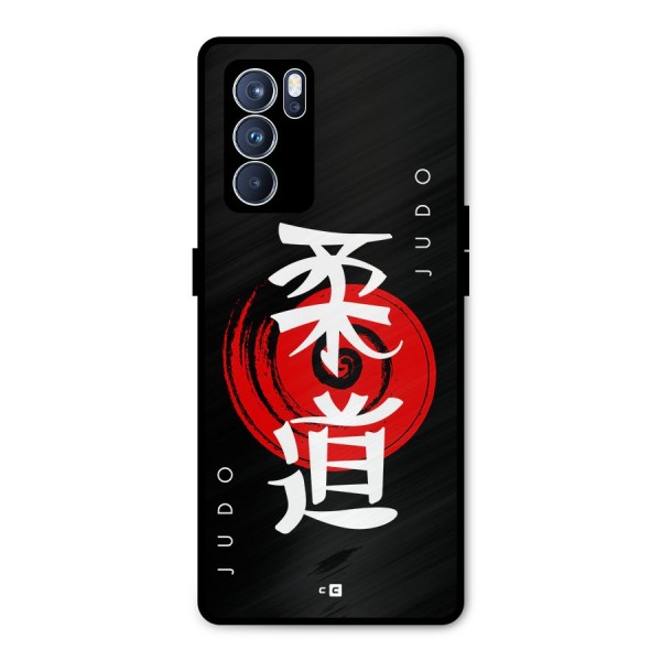 Judo Art Metal Back Case for Oppo Reno6 Pro 5G