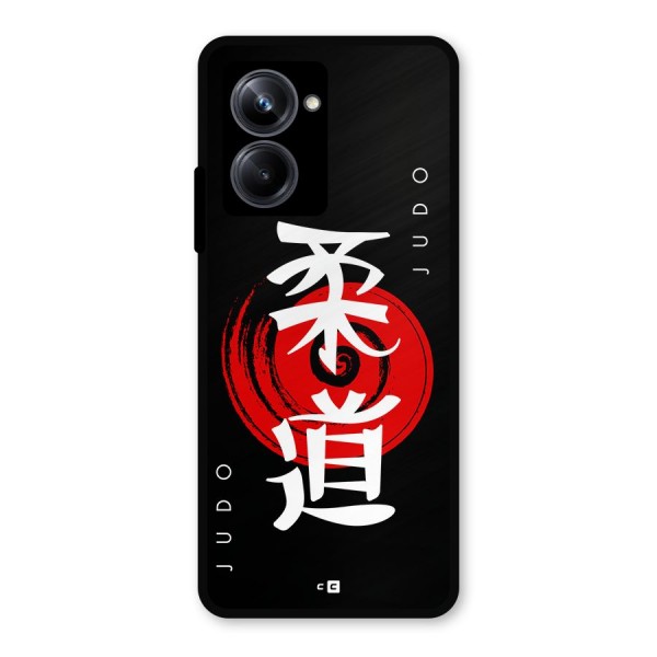 Judo Art Metal Back Case for Realme 10 Pro