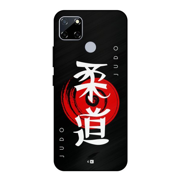 Judo Art Metal Back Case for Realme Narzo 20